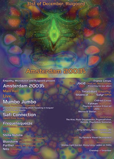 AMSTERDAM 2003`~ 31 Dec '02, 22:30