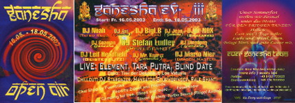 Ganesha Open Air III 16 May '03, 18:30