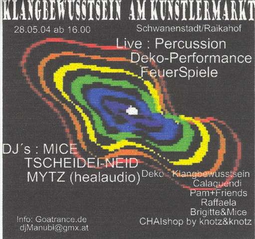 KLANGBEWUSSTSEIN am Kunstlermarkt 28 May '04, 17:30