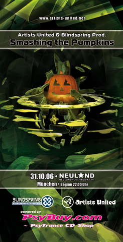 Artists United & Blindspring Prod. are Smashing the Pumpkins 31 Oct '06, 22:00