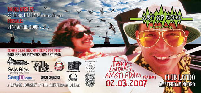 Fear and Loathing in Amsterdam 2 Mar '07, 22:00