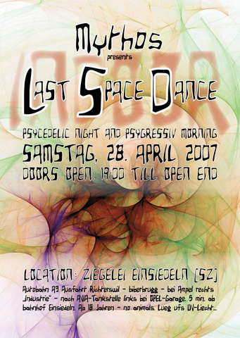 L ast S pace D ance 28 Apr '07, 19:00