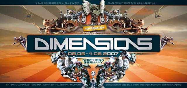 *****DIMENSIONS OA FESTIVAL by beatfreakz***** 8 Jun '07, 22:00
