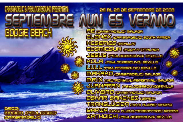 ..:: Septiembre Aún Es Verano ::.. 26 Sep '08, 22:00