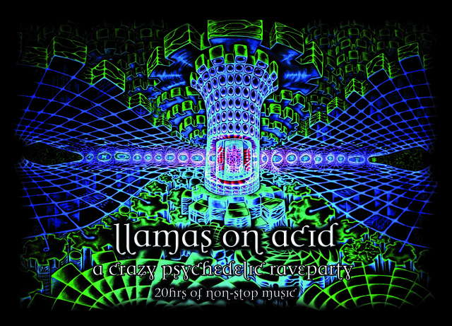 Llamas on Acid @ Cusco, Peru 14 Feb '09, 22:00