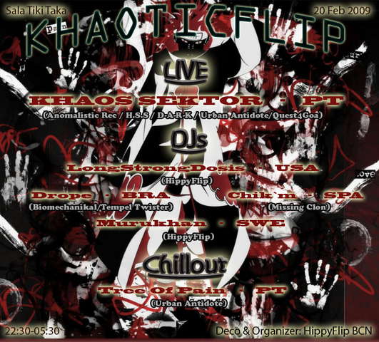 KHAOTIC FLIP 20 Feb '09, 22:00