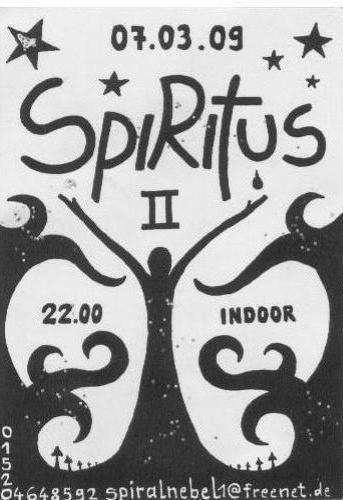 #Spiritus 2 -Indoor Experiment- 7 Mar '09, 22:00