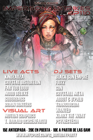 Impersonal Strikes - Psy is not only trance 22 Aug '09, 20:00