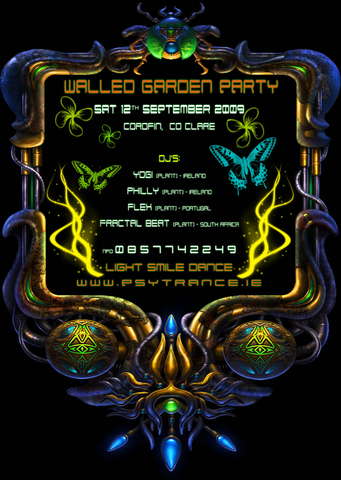 Walled Garden Party 12 Sep '09, 22:00