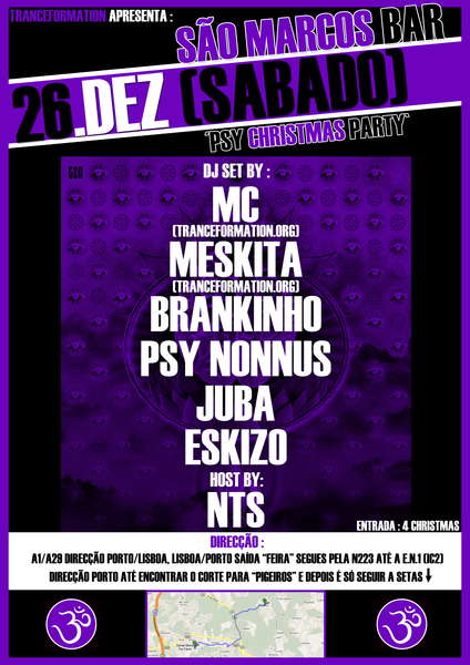 1st. Psy Christmas Party - TranceFormation 26 Dec '09, 23:30