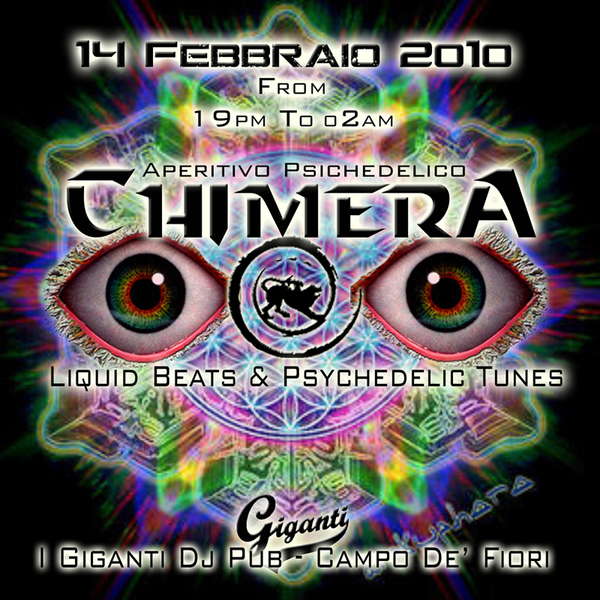 Aperitivo ::: C H I M E R A ::: Psy Valentine Event 14 Feb '10, 19:00