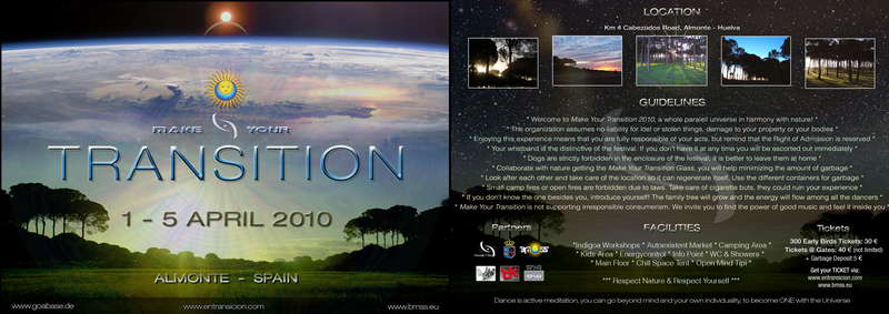 MAKE YOUR TRANSITION - 5th Anniversary Special Edition 31 Mar '10, 21:00