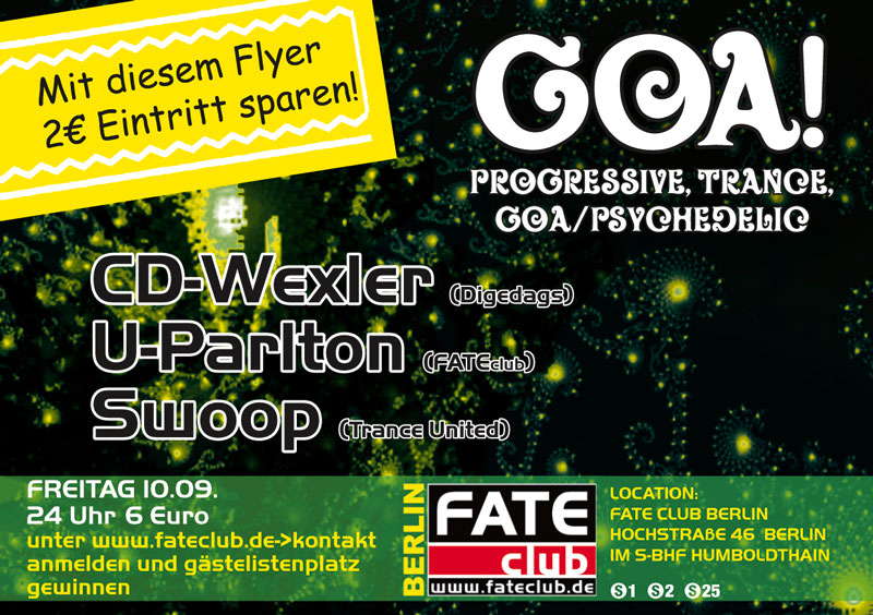 GOA! 10 Sep '10, 23:30