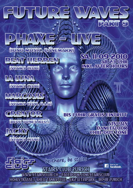 Future Waves Part 9@ Stairs Club 11 Sep '10, 23:00