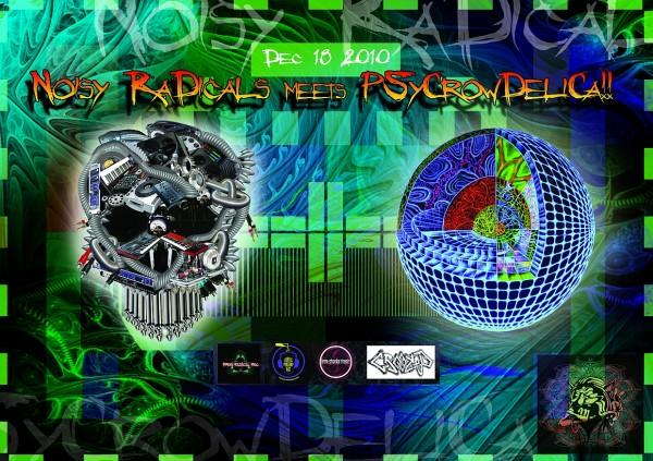 Noisy Radicals & Psycrowdelica presents " A Dotty Day Out " 18 Dec '10, 22:00