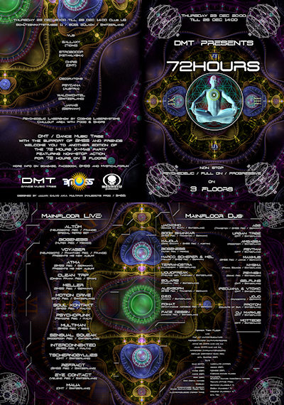 72 Hours (22 Live Acts & 50 Djs on 3 Floors!) 23 Dec '10, 22:00