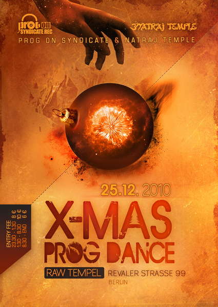 Natraj X - Mas Prog Dance 25 Dec '10, 23:30