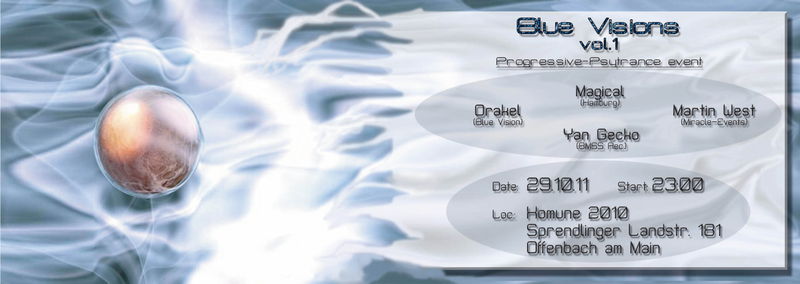 Blue Visions vol.1 29 Oct '11, 23:00