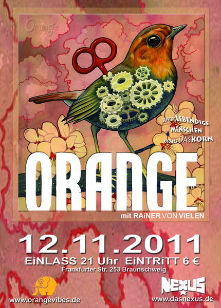 ORANGE Konzert 12 Nov '11, 21:00