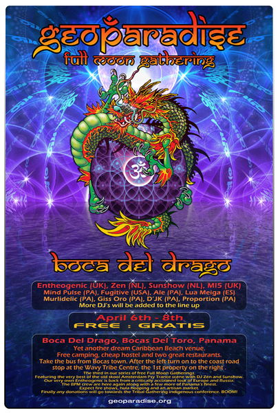 GeoParadise Full Moon Gathering 6 Apr '12, 20:00