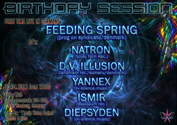 °oO Birthday~Session Oo° 30 Apr '12, 23:00