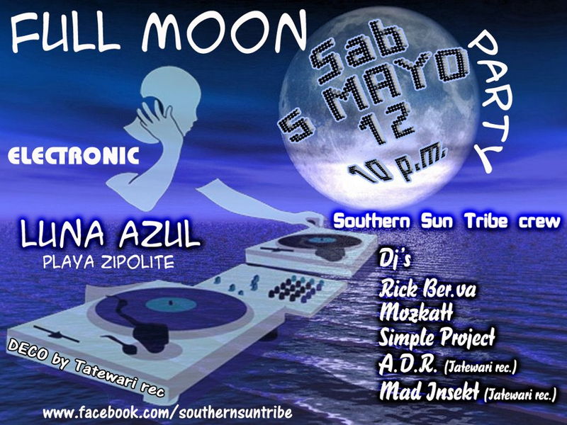 FULL MOON Party 5 May '12, 22:00