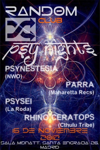 Random Club (Psy night) 16 Nov '12, 23:30