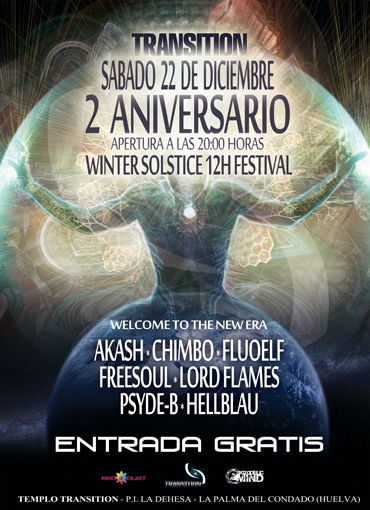 WINTER SOLSTICE 12H FESTIVAL 22 Dec '12, 20:00