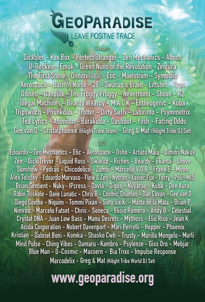 Tribal Gathering 20 Feb '13, 10:00