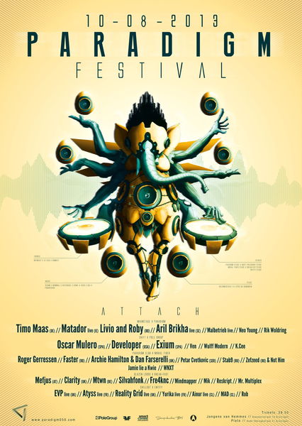 Paradigm Festival 2013 10 Aug '13, 12:00