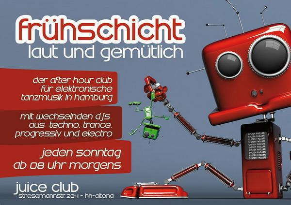 Frühschicht "laut & gemütlich" 25 Aug '13, 08:00