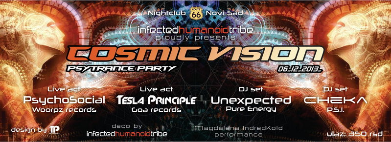 COSMIC VISION 6 Dec '13, 22:00
