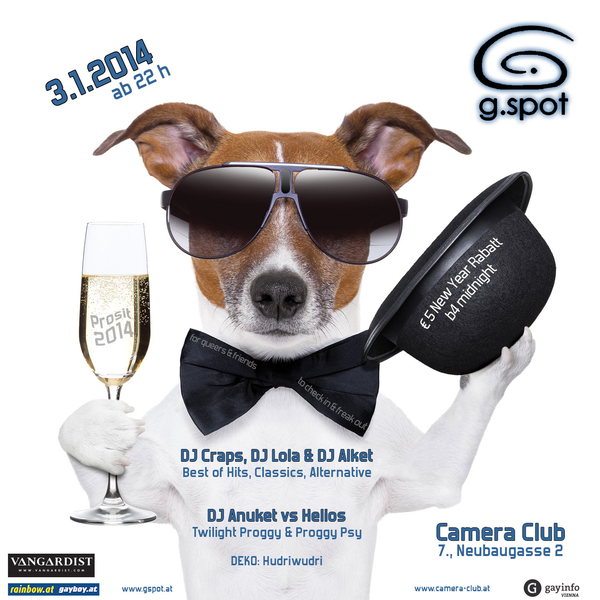 g.spot GOA PSY special 3 Jan '14, 22:00