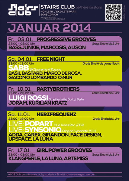 Progressive Grooves 3 Jan '14, 23:00