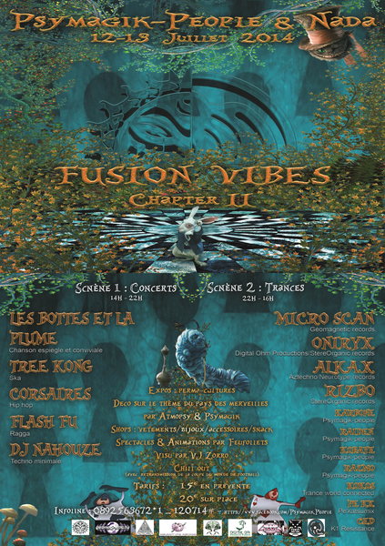 FUSION VIBES II by Psymagik-people & Nada 12 Jul '14, 14:00
