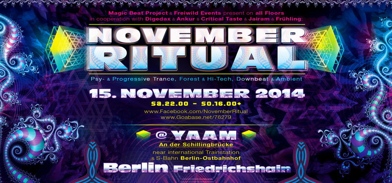 ****NOVEMBER RITUAL**** 2014 ¸.•*¨`*•.♫❤ 15 Nov '14, 22:00