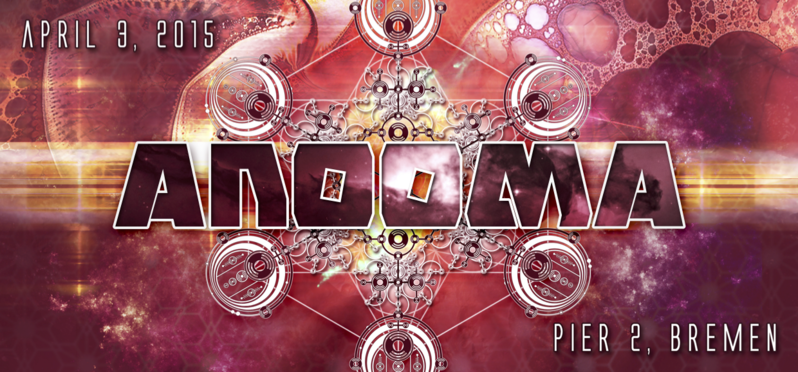 ANOOMA // the psychedelic anomaly 3 Apr '15, 21:00