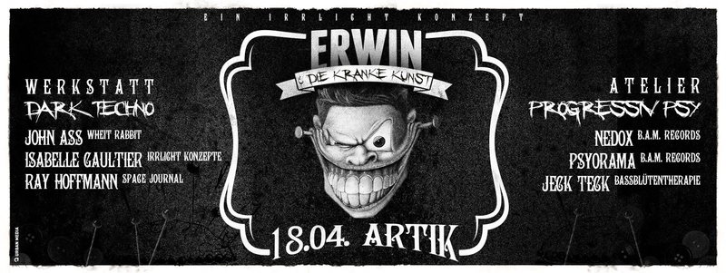 Erwin und die kranke Kunst 18 Apr '15, 23:00