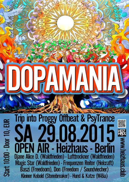 DOPAMANIA 29 Aug '15, 22:00