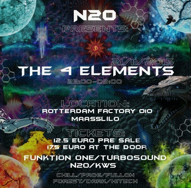 n2o present the 4 elements 21 Nov '15, 22:00