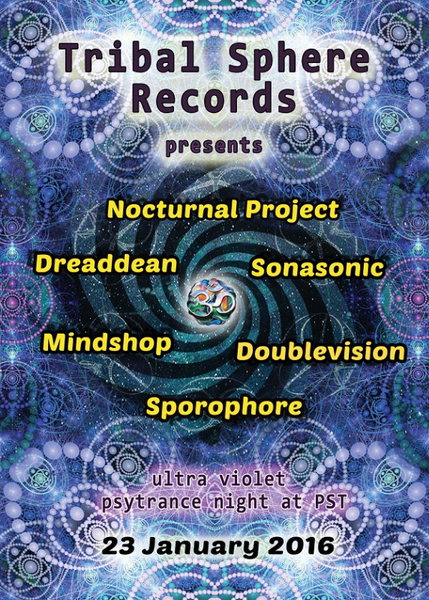 Tribal Sphere Records Party 23 Jan '16, 22:00
