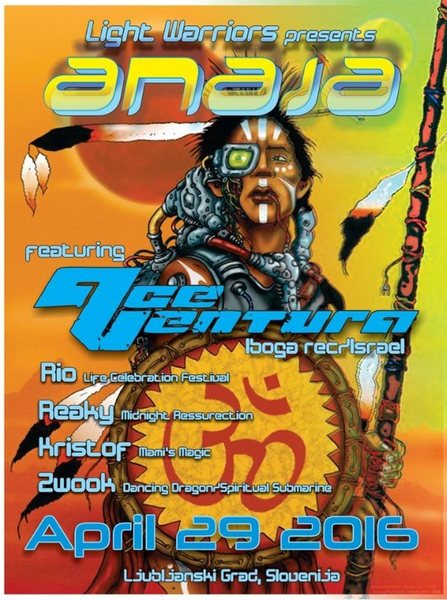 ANAJA presents Ace Ventura Live ! by Light Warrior & Apsurdistan 29 Apr '16, 22:30