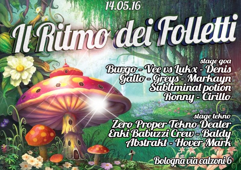 IL RITMO DEI FOLLETTI 14 May '16, 23:00