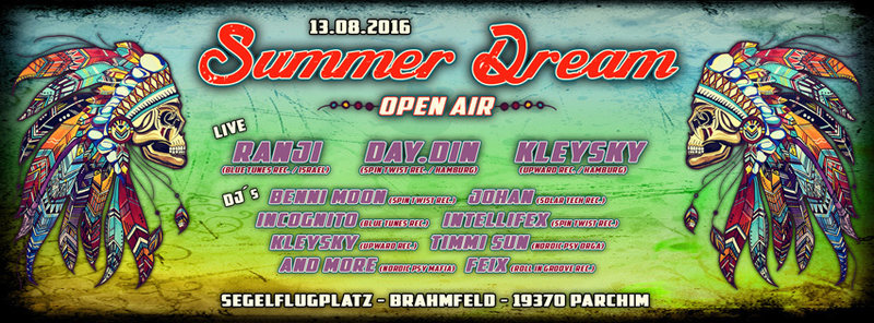 Summer Dream Open Air Segelflugplatz 13 Aug '16, 18:00