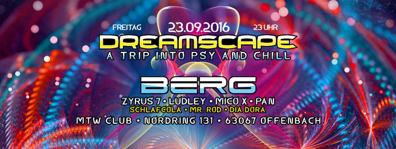 DREAMSCAPE with Berg (Bluetunes) 23 Sep '16, 23:00