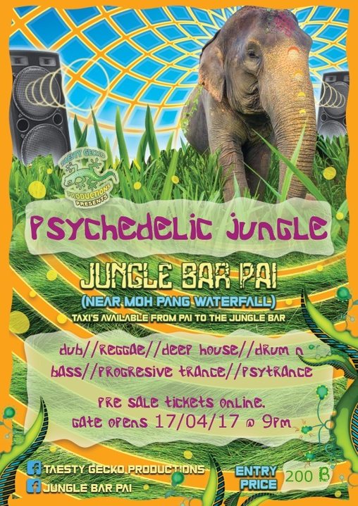 Psychedelic Jungle 17 Apr '17, 19:00