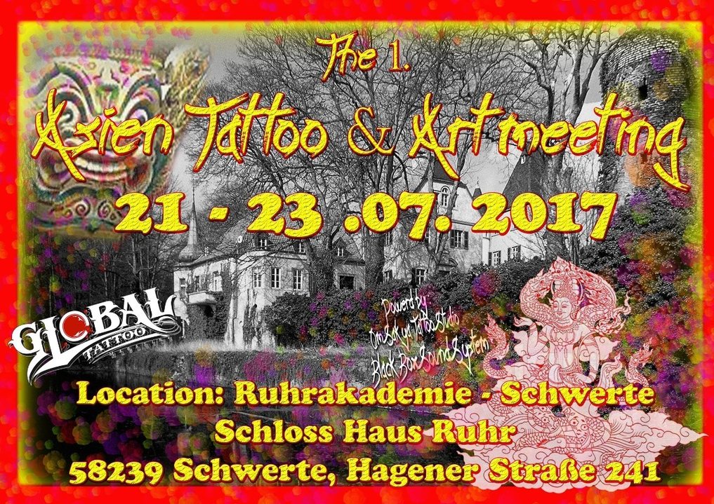The 1 Asien Tattoo Art Meeting In Germany 21 Jul 2017