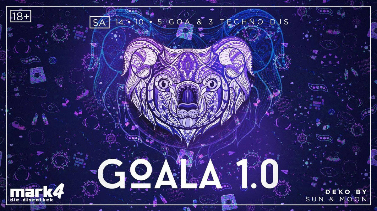 GOALA 1.0 · 21 Oct 2017 · Zetel (Germany) · goabase ॐ parties and people