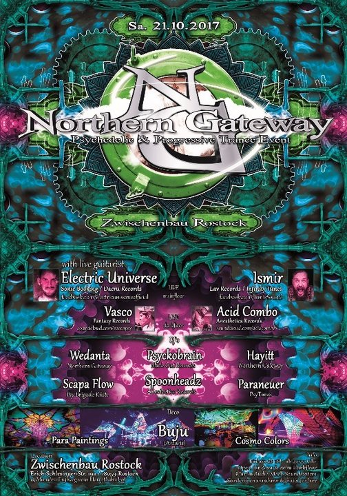Northern Gateway - Electric Universe & Ismir & xtra Darkfloor 21 Oct '17, 23:00