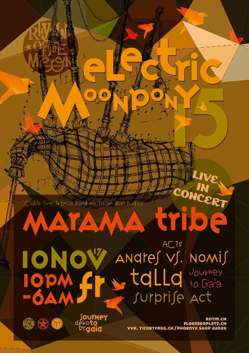 ☆*•.Electric Moonpony 15 *♫• 10 Nov '17, 22:00